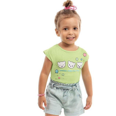 Blusa Infantil Feminina - Kidszinho Baby