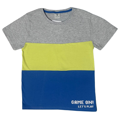 Camiseta infantil masculina Faixa