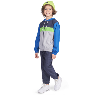 Conjunto Corta Vento Infantil Masculino Inverno