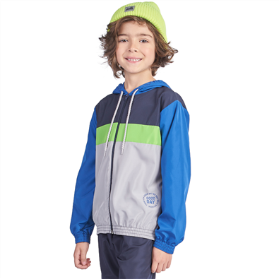 Conjunto Corta Vento Infantil Masculino Inverno