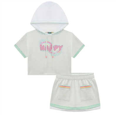 Conjunto Infantil Feminino Molecotton