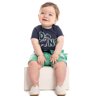 Conjunto Infantil Masculino Dino Beb