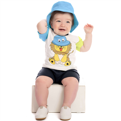 Conjunto Infantil Masculino Leozinho Beb