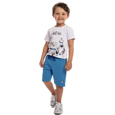 Conjunto Infantil Masculino Moletinho Vero