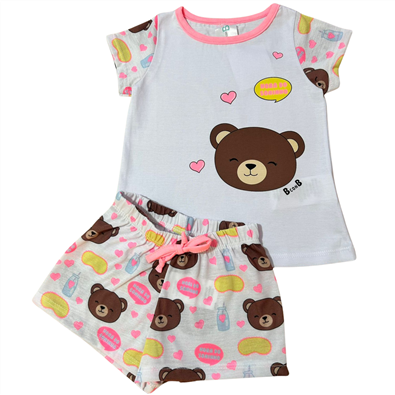 Conjunto Pijama Infantil Feminino Vero