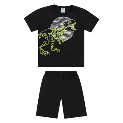 Pijama Infantil Masculino Dino