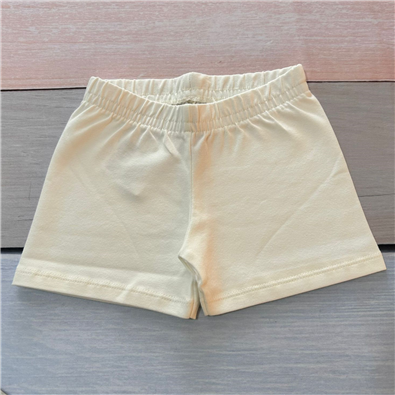 Shorts Infantil Feminino Em Cotton