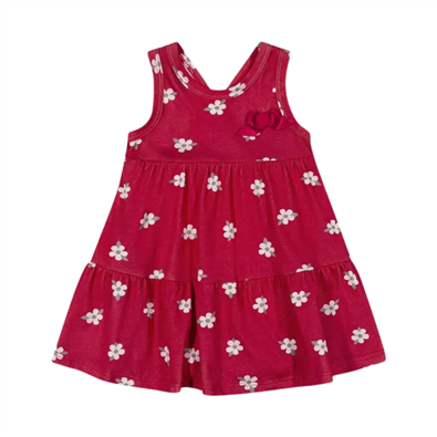 Vestido Infantil Feminino Beb Florzinha