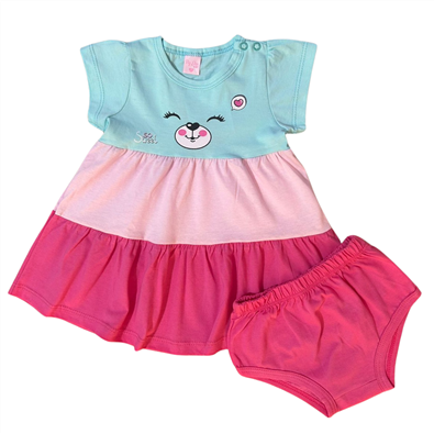 Vestido Infantil Feminino Trs Marias Beb