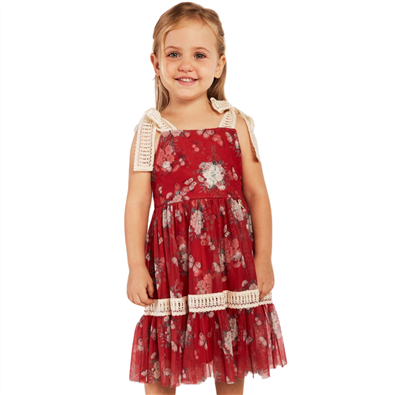 Vestido Infantil Feminino Tule