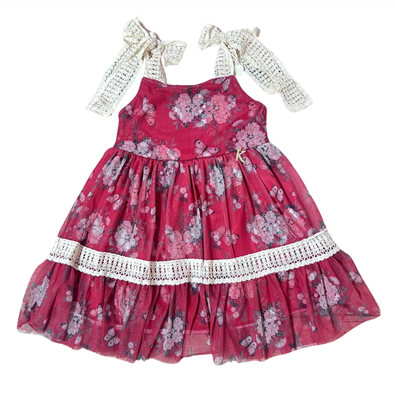 Vestido Infantil Feminino Tule