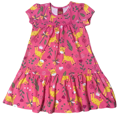 Vestido Infantil Feminino Vero Estampado